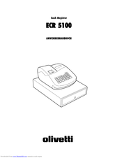 Olivetti ECR 5100 Manual