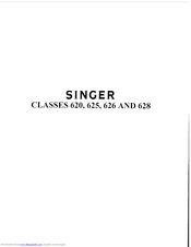 Singer 628 Service Manual