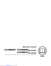 Husqvarna 323HD60 Operator's Manual