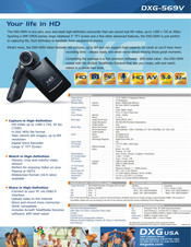 Dxg DXG-569V Specifications
