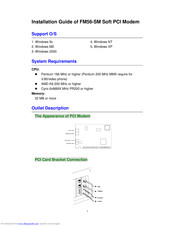 AOpen FM56-SM Installation Manual