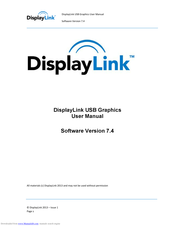 DisplayLink DisplayLink USB Graphics User Manual