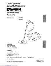 KENMORE 116.22612 Owner's Manual