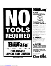 Char-Broil The Big easy 4638248 Assembly Manual