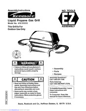 KENMORE 415.151010 Assembly Instructions Manual
