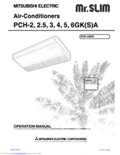 Mitsubishi PCH-4 Operation Manual