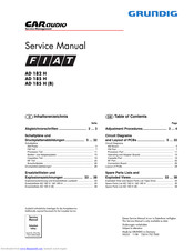Fiat AD 182 M Service Manual