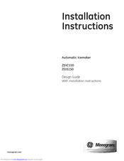 Monogram 31-46199-1 Installation Instructions Manual