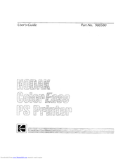Kodak Color Ease PS Printer User Manual