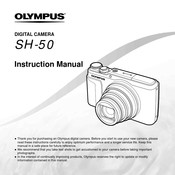 Olympus SZ-16 Instruction Manual