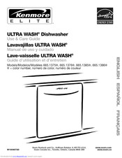 Kenmore 66513864K601 Use And Care Manual