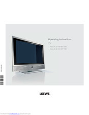 Loewe Xelos A 32 Full-HD+ 100 Operating Instructions Manual