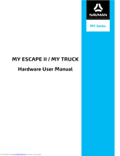 Navman MY ESCAPE II/MY TRUCK User Manual
