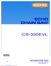 Echo CS-330EVL Service Information