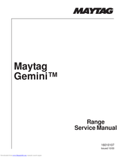 Maytag GEMINI Service Manual