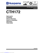 Husqvarna CTH172 Spare Parts