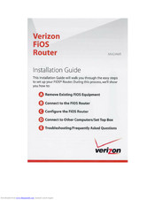 Verizon MI434WR Installation Manual