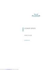 Planar LC1502R SERIES User Manual