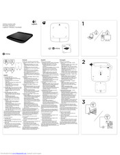 Logitech Wireless Touchpad Getting Started Manual
