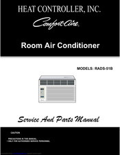 Heat Controller RADS-51B Service And Parts Manual
