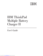 IBM ThinkPad Battery Charger II User Manual