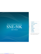 Samsung SNE-50K User Manual