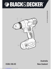 Black & Decker EGBL108-XE Original Instructions Manual