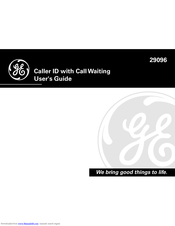 GE 290961 - Call Waiting Caller ID User Manual