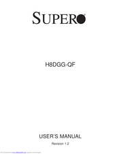 Supermicro H8DGG-QF User Manual