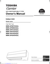 Carrier MMK-AP0073H2UL Owner's Manual