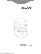 Kenwood FS350 series Quick Manual