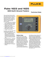 Fluke 1623 Datasheet
