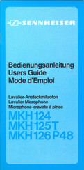 Sennheiser MKH 126 P 48 User Manual