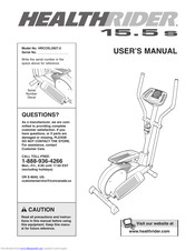 HealthRider 15.5 S Elliptical User Manual