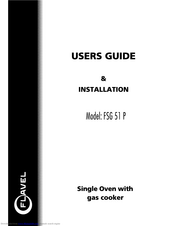 Flavel FSG51P Users Manual & Installation
