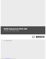 Bosch DVA-16K SCSI Installation Manual