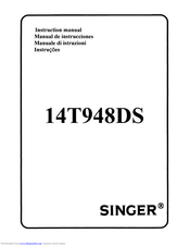 Singer 14T948DS Instruction Manual