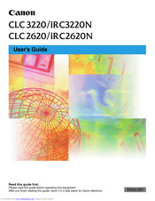 Canon CLC 2620 User Manual