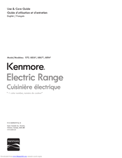 Kenmore 970-6856 Series Use & Care Manual