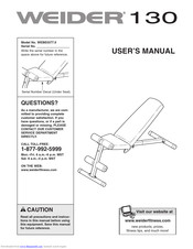 Weider WEBE0377.0 User Manual