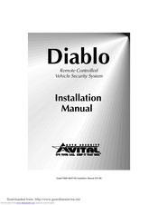 Avital Diablo Installation Manual