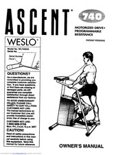 Weslo Ascent 740 Manual