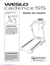Weslo Cadence 450v Treadmill Manual Del Usuario