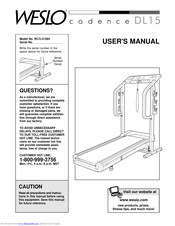 Weslo WLTL41584 User Manual