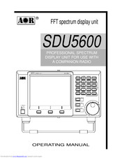 AOR SDU5600 Operating Manual