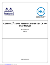 Dell ConnectX MCQH29-XDR User Manual