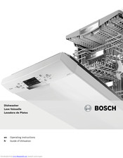 Bosch SHE9ER55UC Operating Instructions Manual
