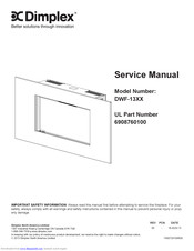 Dimplex DWF-1329 Service Manual