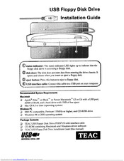 Teac HD3U-80 Installation Manual