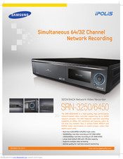 Samsung SRN-6450 Specifications
